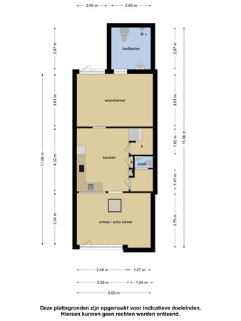 Floorplan - Avekingecamp 9, 7824 EE Emmen